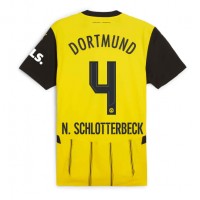 Muški Nogometni Dres Borussia Dortmund Nico Schlotterbeck #4 Domaci 2024-25 Kratak Rukav